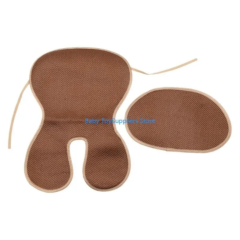 R1WF مقعد الطفل حصيرة التبريد وسادة وسادة عالمية تنفس عربة الرضع وسادة #4