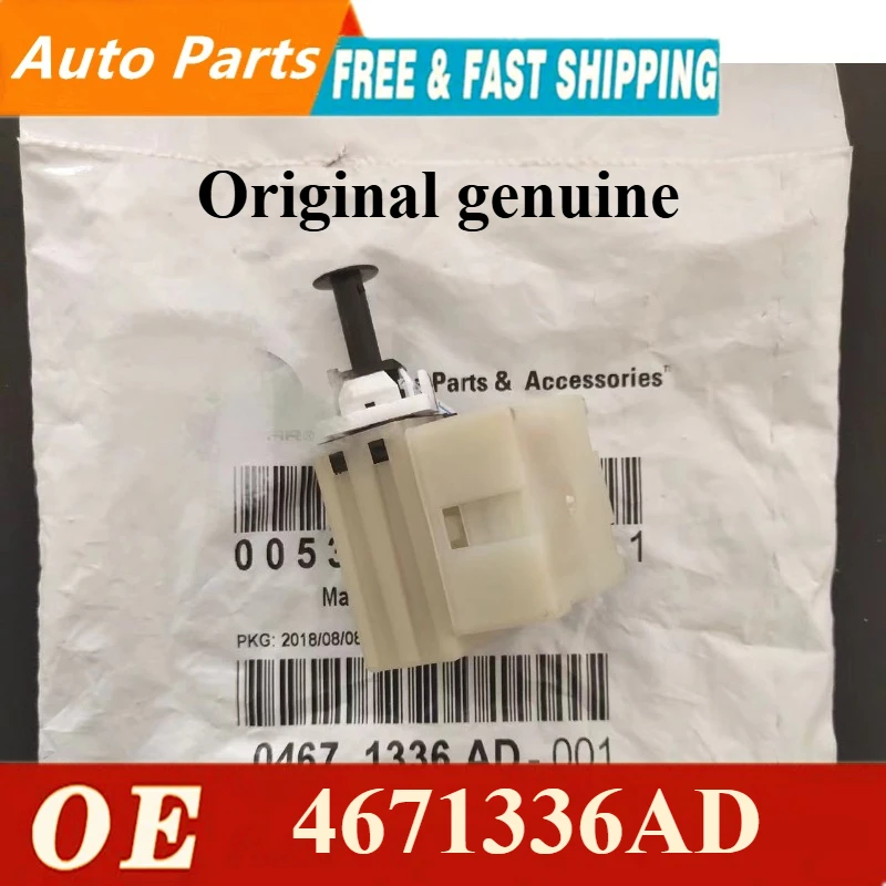 Original genuine Brake Light Switch 4671336AB, CSFHU091AA, 4671336AD Fit For Jeep Wrangler, Grand Cherokee, Chrysler 300