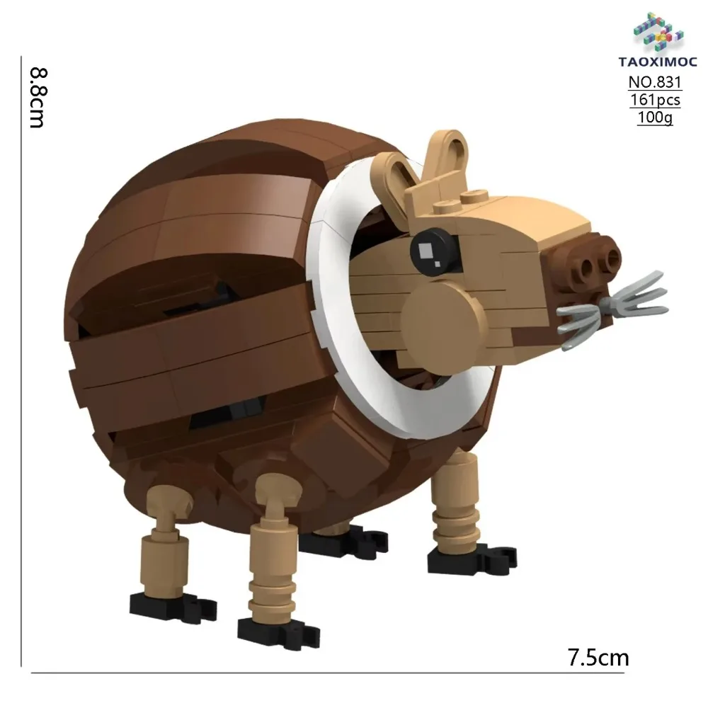 Set De Construcción Tung Tung Tung Sahur – Figura Chimpazini Bananini | Bloques Creativos De Animales Italianos Para Coleccionar Y Decorar