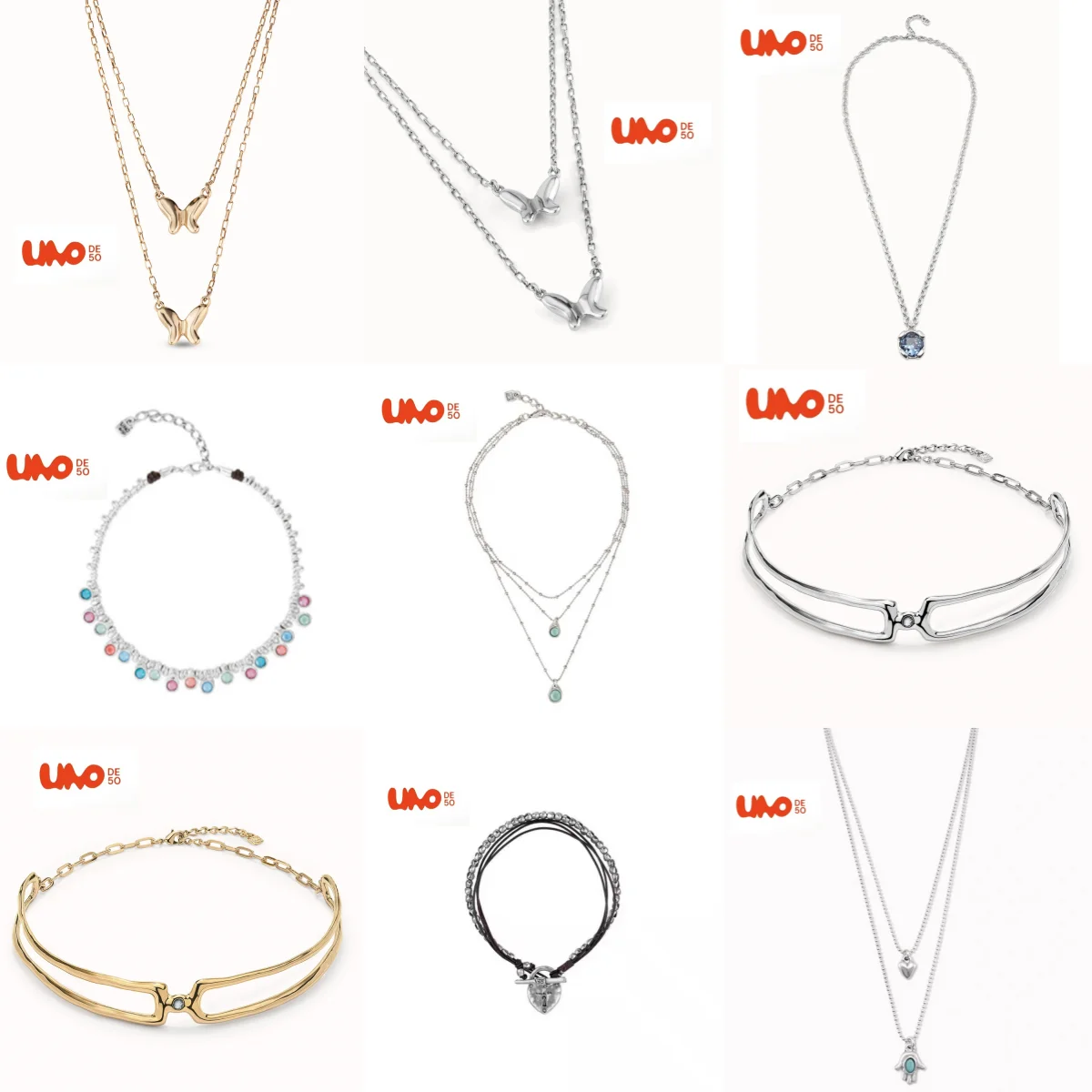 

UNOde50 Exquisite Necklace Popular in Summer, European Fashion, Affordable High-end Luxury Jewelry!