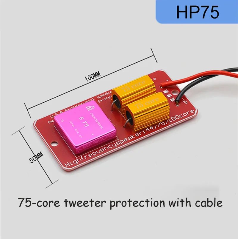 1pcs  Professional Anti-burning Stage High Frequency Speaker Protection Board Bass protector  Crossover Tweeter Protection Board