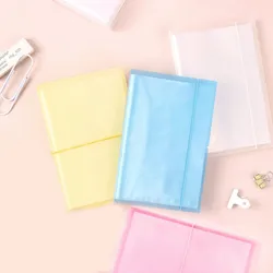 Fotoalben-Aufbewahrungsbilderbuch für 4 x 6 Fotos, transparenter Einband, Portfolio-Ordner für Postkarten, 30 Seiten, für 60 Bilder