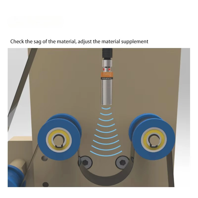 화이펑 M18 아날로그 원통형 초음파 센서, 동기화 및 학습 기능, IP67 방수 및 오일 저항