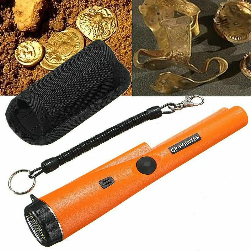 Partial Waterproof Metal Detector GP-Pointer Handheld Gold Detector Tools Audio And Vibration Alarm Security Scanner Device