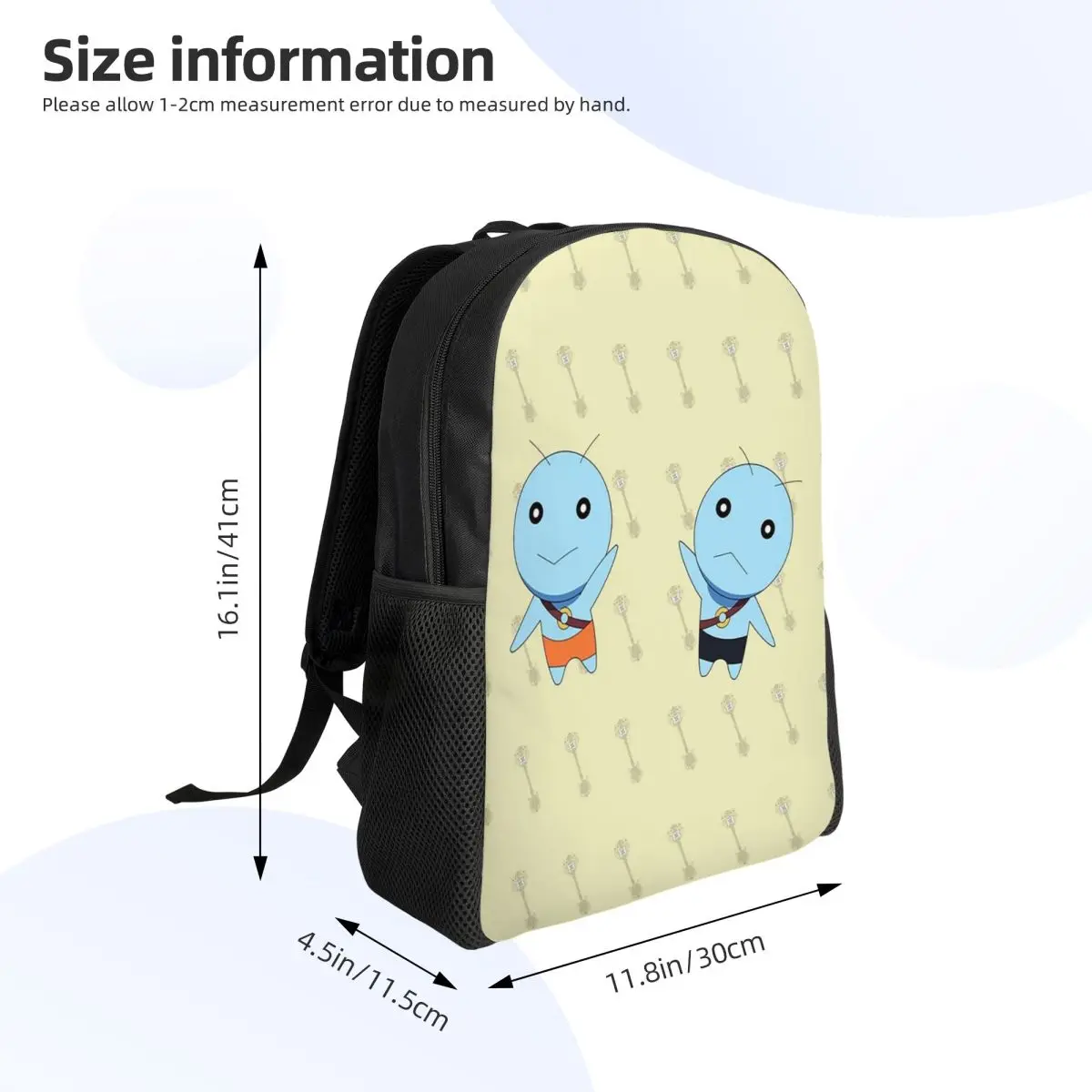 Gemini V Fairy Tail Student Backpack School Bag Hiking Travel Daypack for Men Women Fashion Bookbag Shoulder Bags