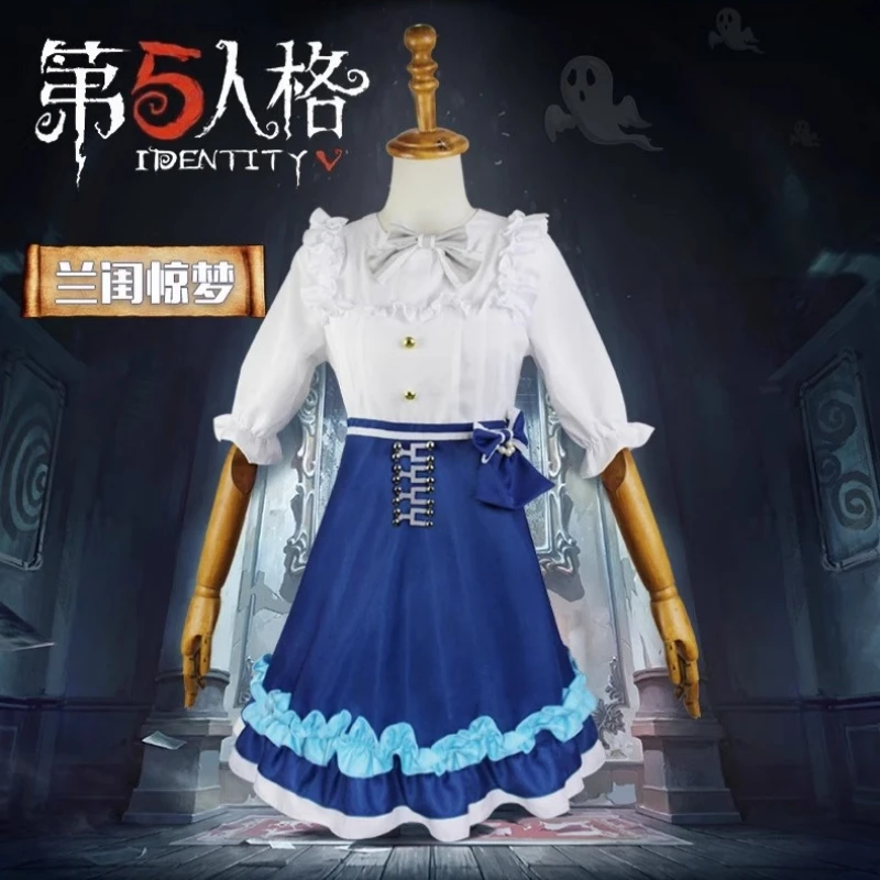 Gardener Emma Woods Cosplay Costume Game Identity V Anime Women Girls Lovely Dress Halloween Daily Wear Role Play Clothing Stock