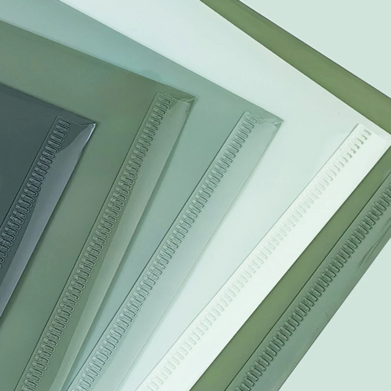 5 Cái Ví đựng tài liệu bằng nhựa trong suốt Ví nhựa mở trên và bên