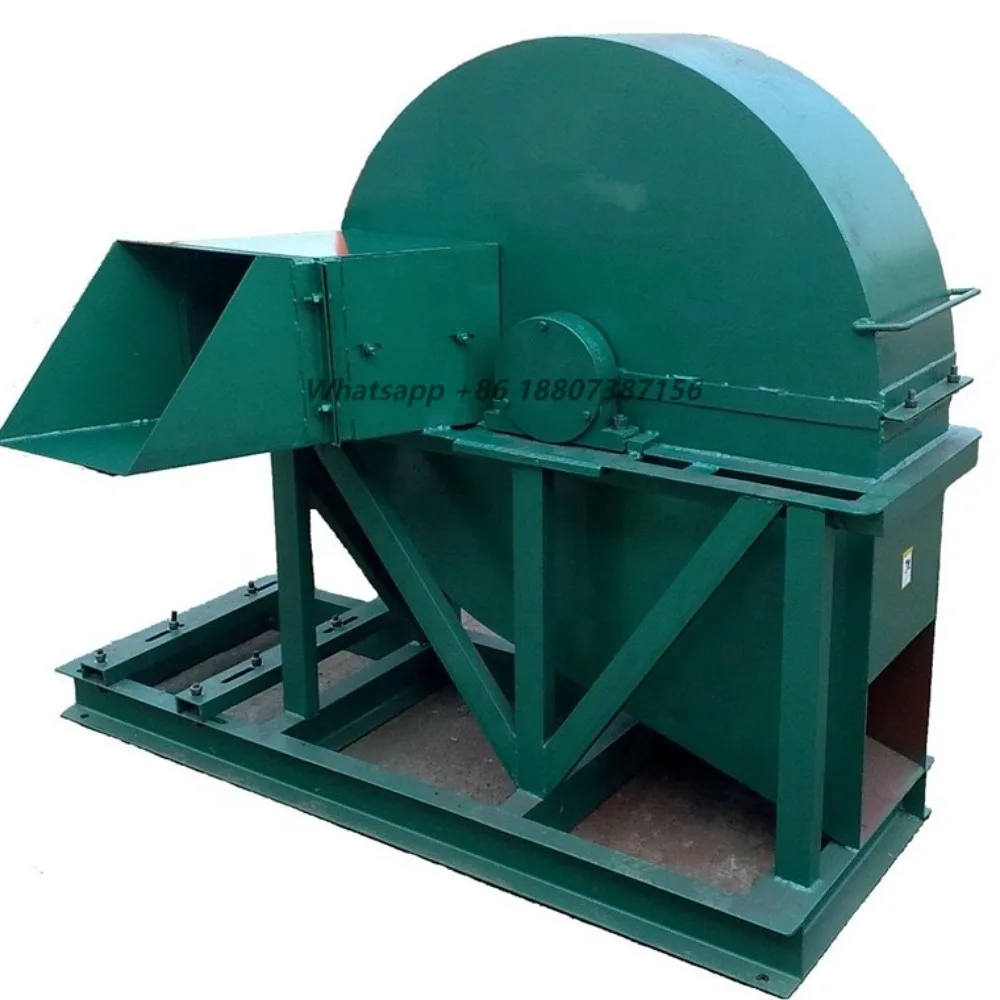 High Efficient Movable Professional Strong Wood Chipper Tree Shredder Grinder Garden Branch Crusher With Motor