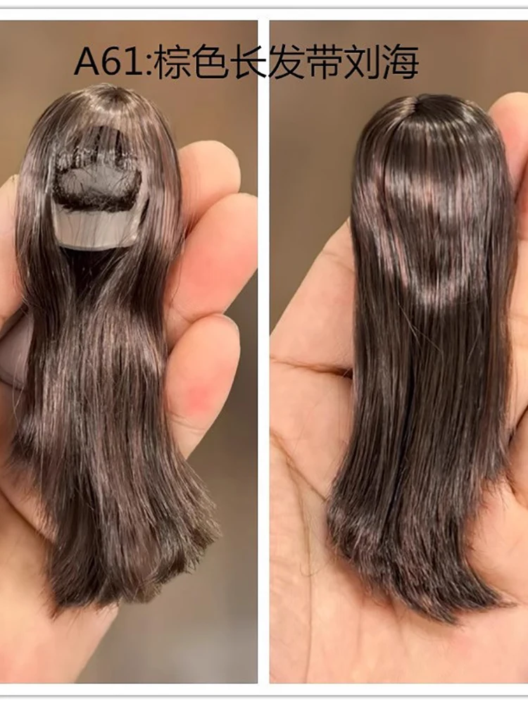 24가지 스타일 YMTOYS GACTOYS 슈퍼 덕 1/6 여성 헤드 스컬프트 교체 가능한 헤어 가발 장난감 액세서리 12인치 액션 피규어 장식용