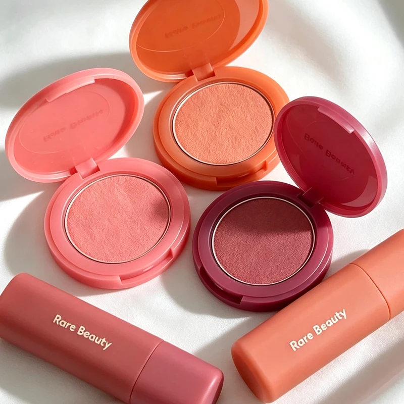 Hot Rare Beauty Matte Lasting Blurred Bouncy Cushiony Cream-to-powder Blush Natural Makeup Moisturizing Butter Lip Balm Lipstick