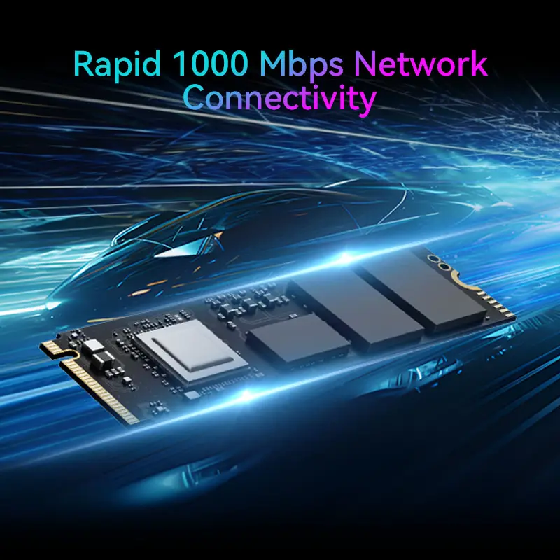 Processore Intel Mini PC Core i5 4200U Doppio display HDMI 4K 16G 512G Micro PC minipc domestico con supporto VESA