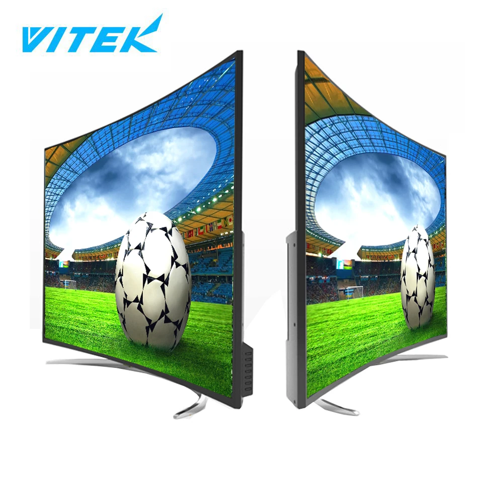 

Дешевый 55-дюймовый 65-дюймовый изогнутый LCD LED 4K Smart TV телевизор