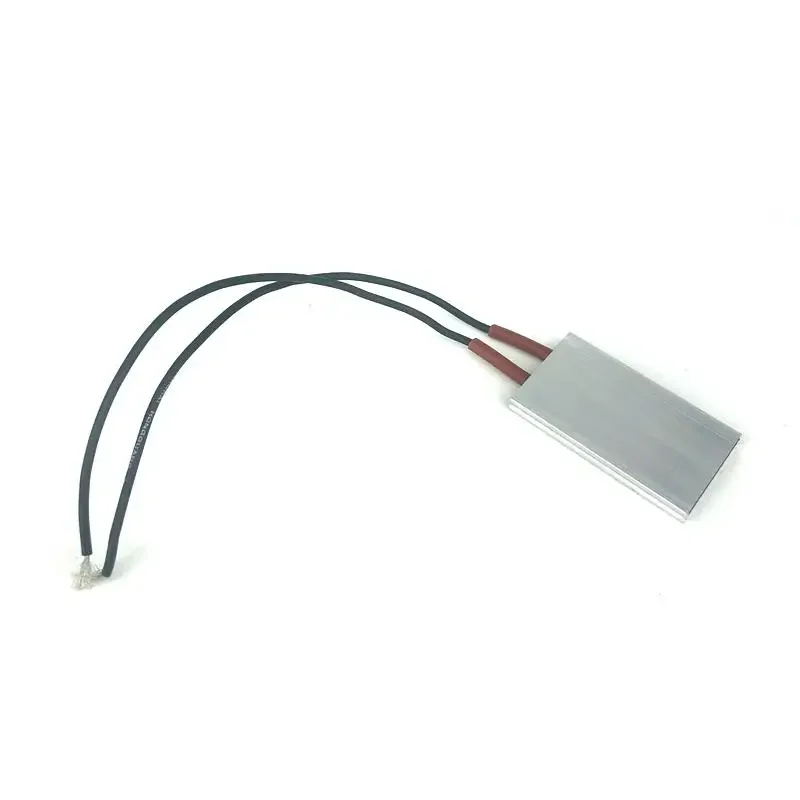 50*30*5mm 220V 60 Degree C 3~9W Ceramic PTC Heater Aluminum Thermostat Heating Plate Element