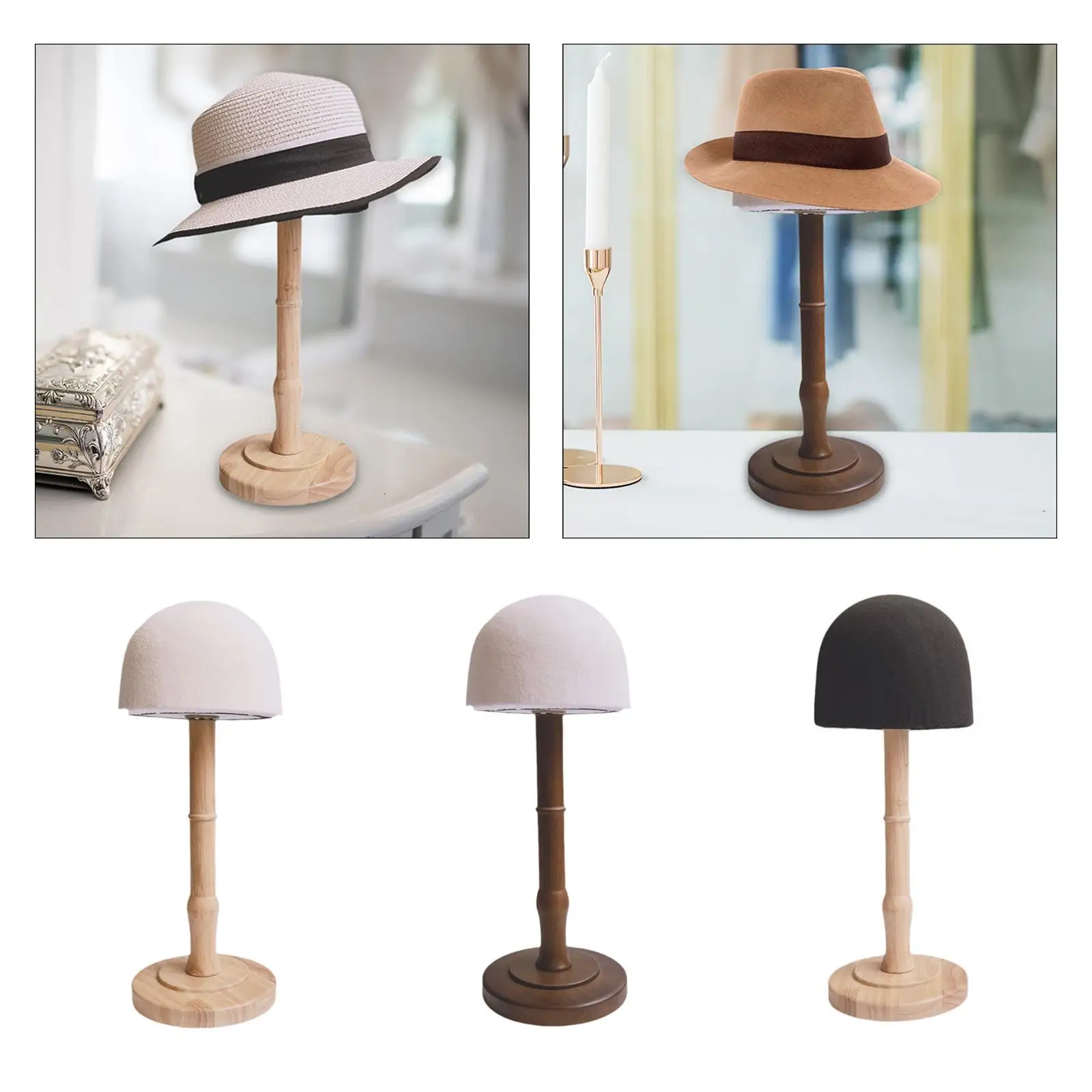 Dome Model Head Caps Storage Rack Hat Holder Desktop Stand Tabletop Hat Stand for Shops Business Shopping Mall Travel Styling