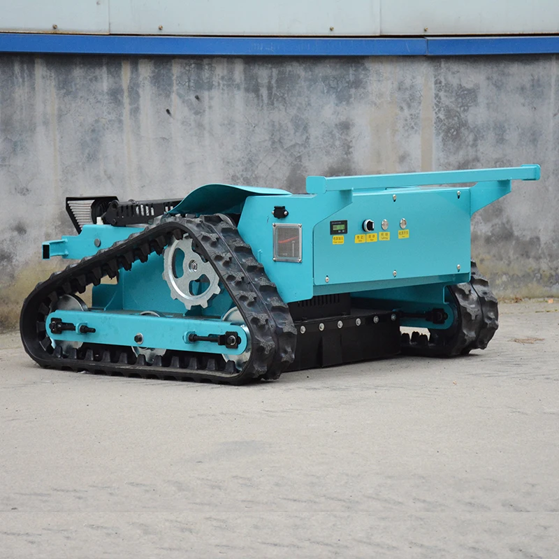 Customized Remote Control Lawn Mower with Multifunctional Track Type Intelligent Rapid Cutting Lawn Mower, Wireless Lawn Mower