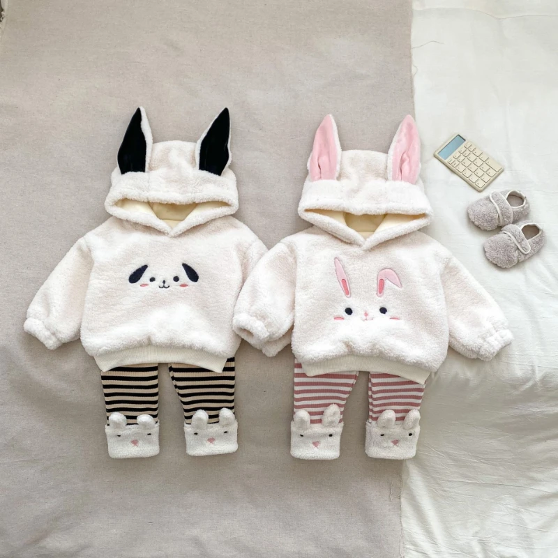 

2025 Winter New Hot Selling Plush Super Cute Cartoon Hoodie Thickened Cute Warm Coat