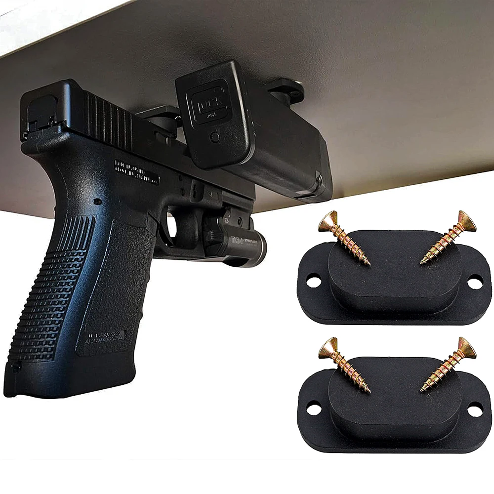 NEW Gun Magnet Concealed Magnetic Gun Tool Holder Mount for Car Under Table Bedside Office