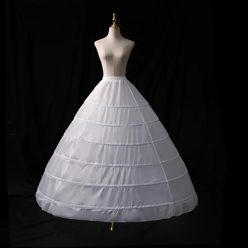 Robe de mariée Super canopée Crinoline, robe à enfiler, arête de poisson courte, robe de tous les jours pour filles