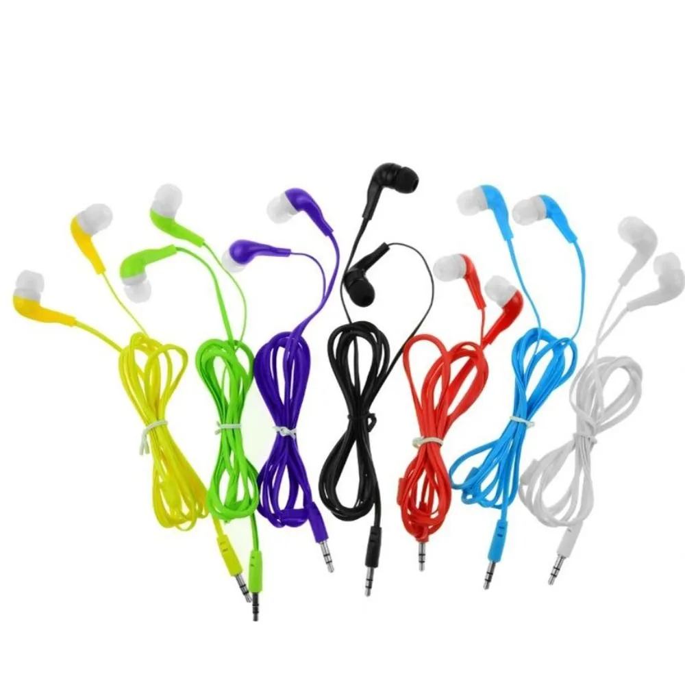 Gifts Stereo In-Ear Earphone Earpiece Portable HiFi Headphone Universal Bass 3.5mm Earbuds For Smartphone Laptop