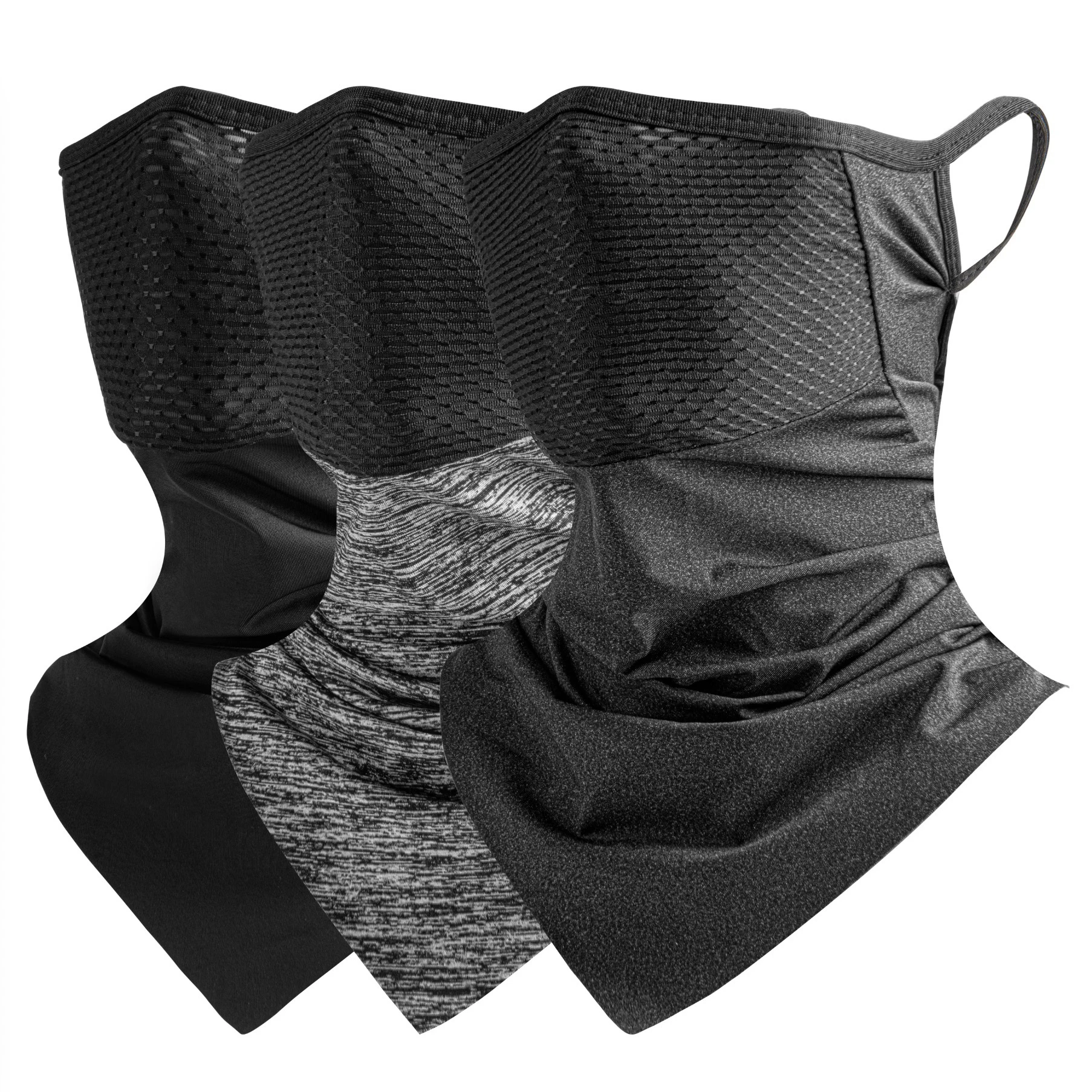 

Ice Silk Sports Neck Gaiter Outdoor Dust Sunscreen Motorcycle Cycling Half Face Mask