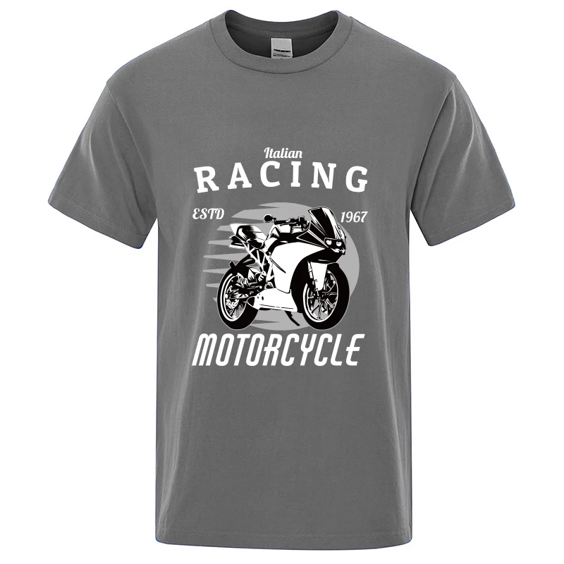 Men Enfield Cycle Co Ltd 1967 Classic T Shirt Motorcycle Motor Race Pure Cotton Tops Funny Short Sleeve Crewneck Tees Summer