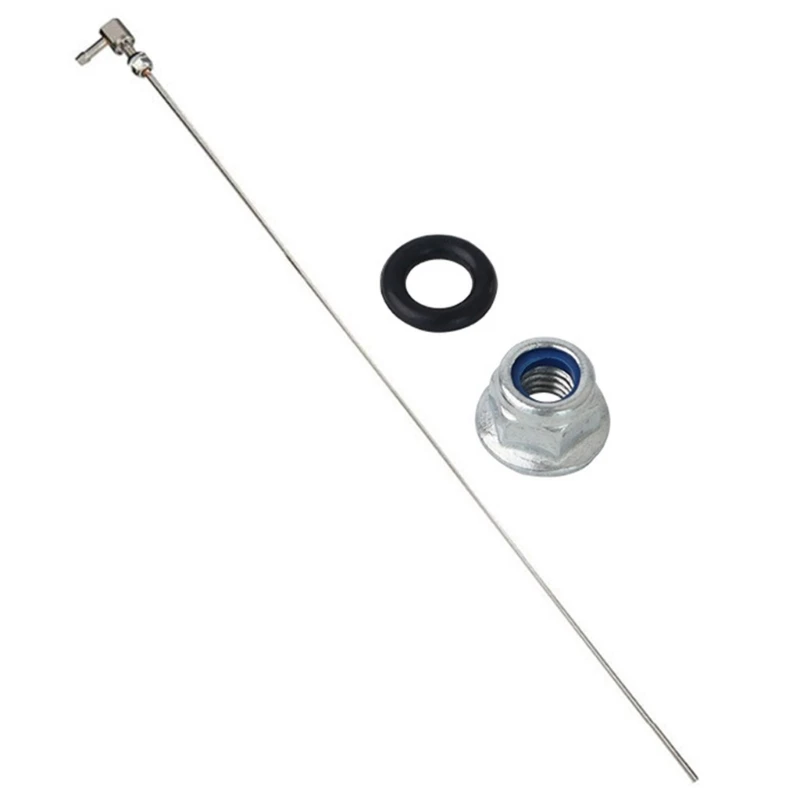 Parking Heater Pickup Tube 500 mm Stainless Steel Standpipe Threaded Mounting Head, 3 mm Inner Diameter, Opening Install Part