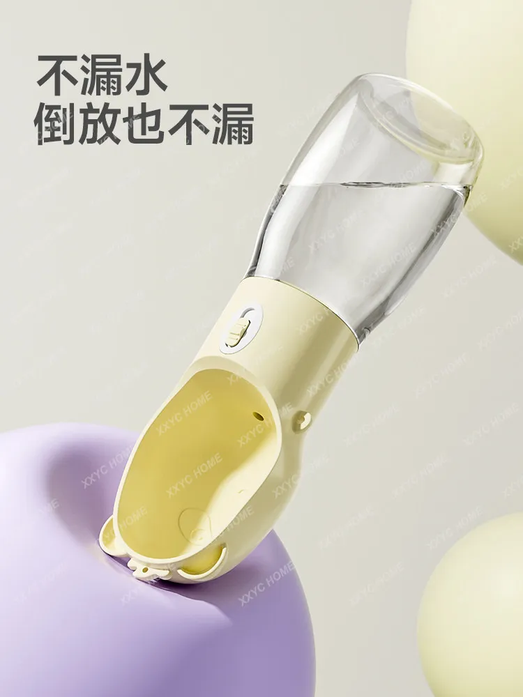 Going out water cup portable water drinker dog kettle pet accompanying cup