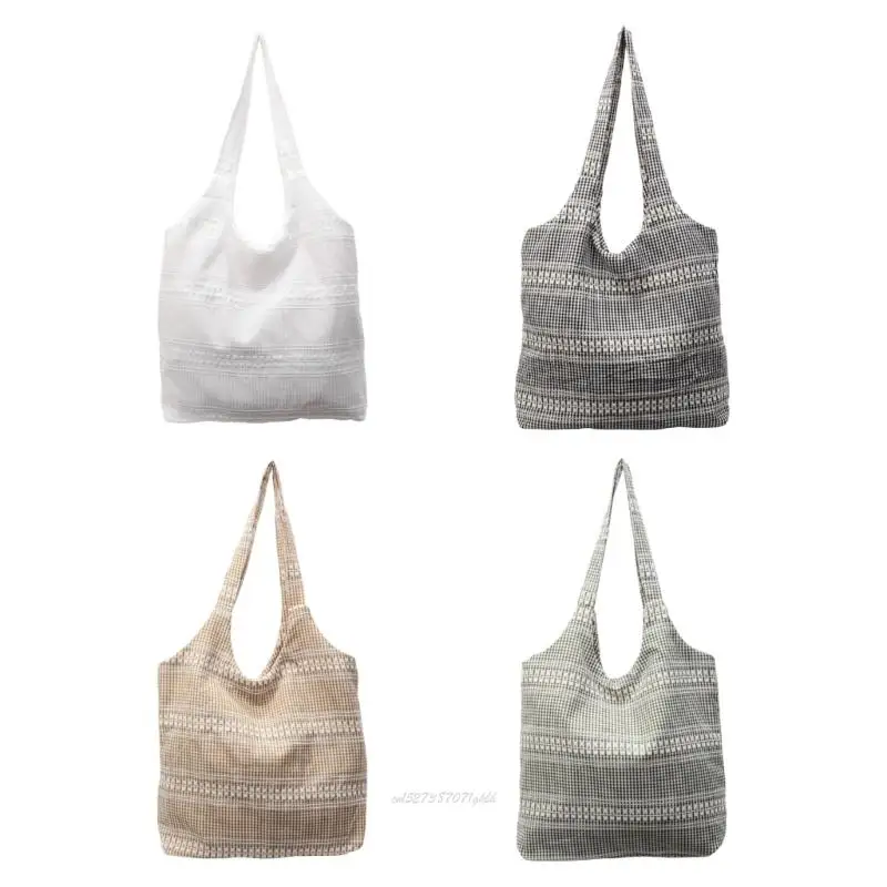 

X5XA Women Shoulder Bag Stylish Armpit Bag Simple Handbag Commuting Bag Large Capacity Shopping Bag for Daily