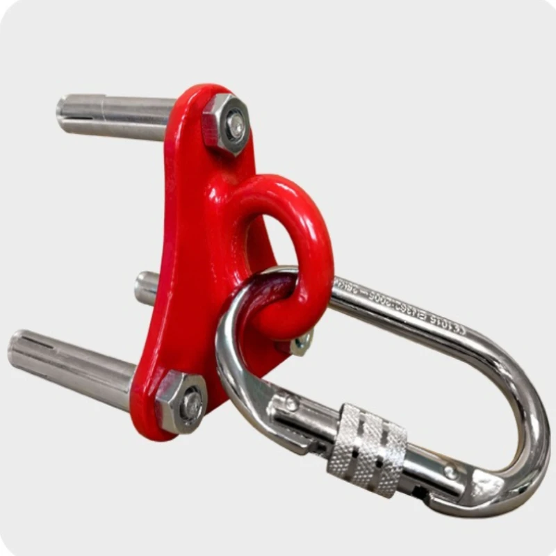 Safety Rope Fixator Chain Hoist Escape Rope Fixing Hook High-altitude Operation Chain Hoist Triangular Ring Equipment Argani JTC
