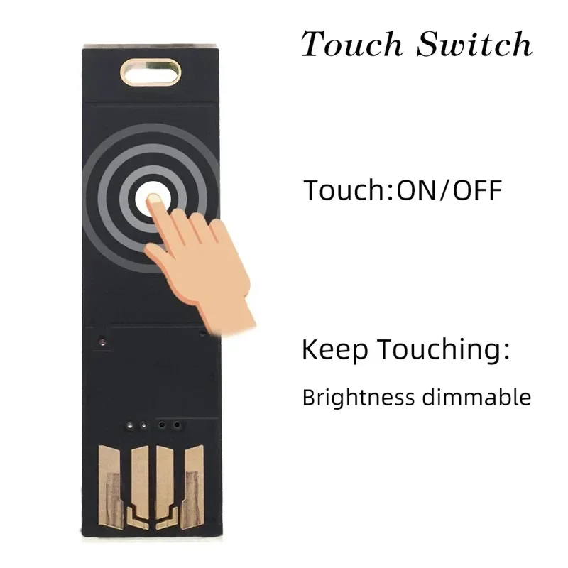 مصباح توصيل USB صغير LED 5 فولت أضواء بطاقة الجيب LED وحدة قراءة الكتب مصباح طاولة خفيف لبنك الطاقة والكمبيوتر المحمول