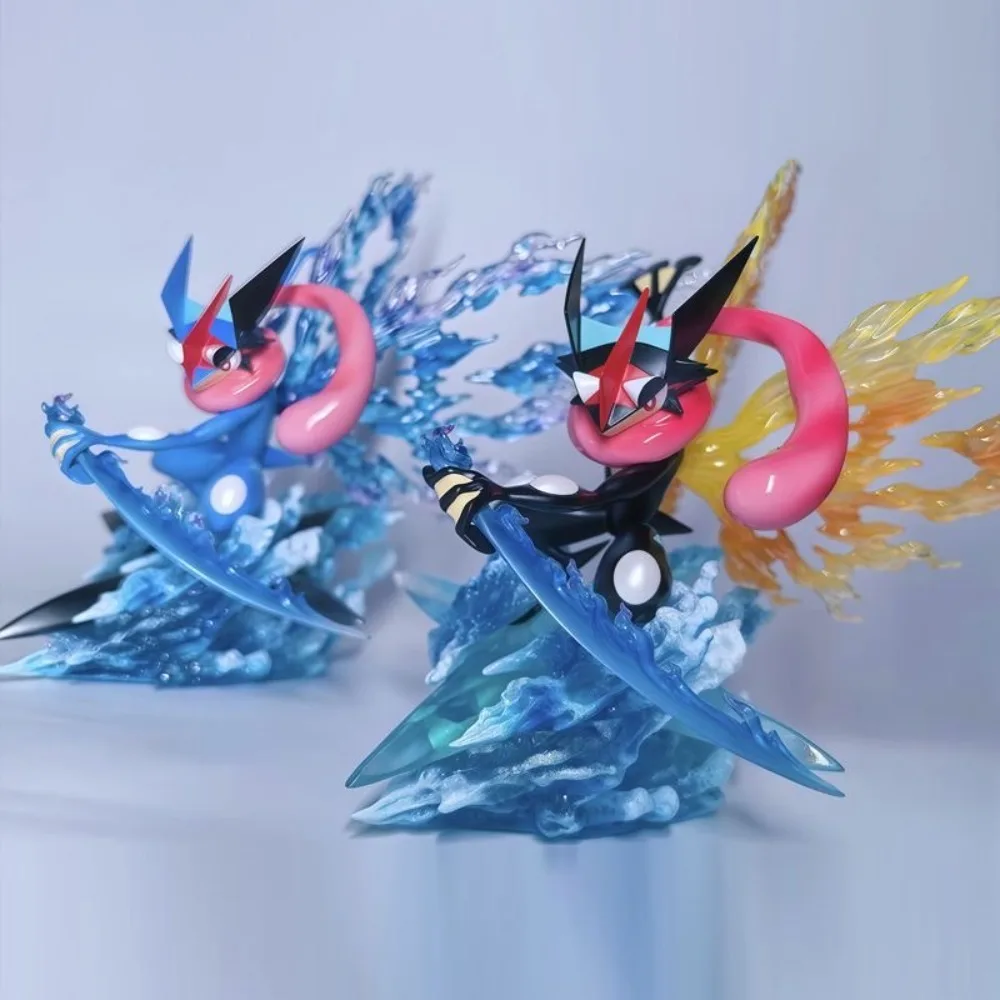 11cm Anime Figure Butterfly Wings Greninja Pokemen Action Figures Pvc Statue Desktop Ornamen Collection Model Toys Gifts