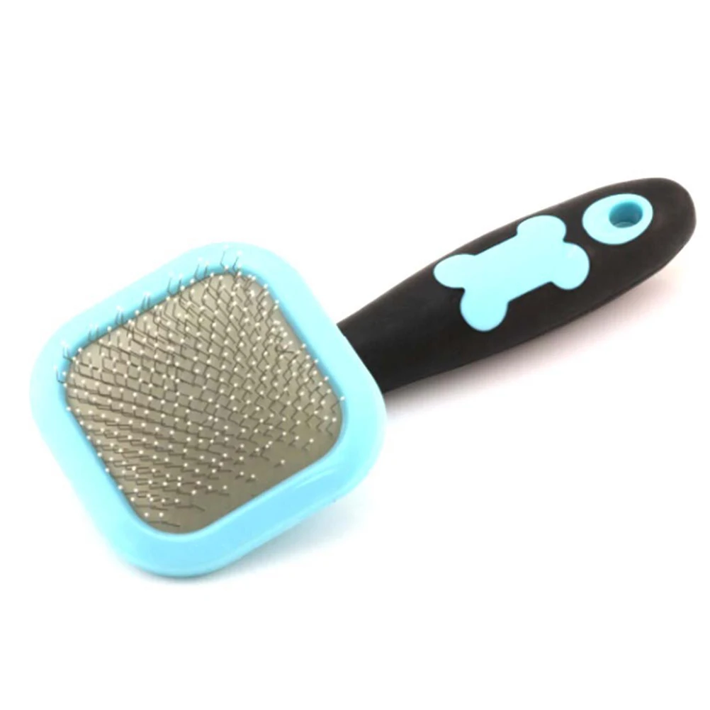 

Pet Deshedding Comb ABS Dog Grooming Brush Remove Hair Skin Debris Size S for Dogs Efficient Tool for Pet