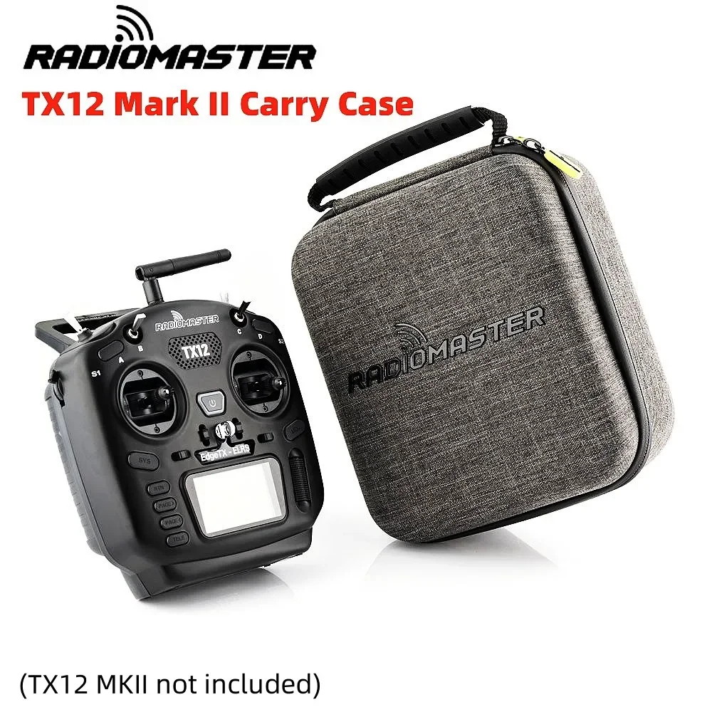 

Radiomaster TX12 MKII Carry Case Universal Portable Storage Remote Control Radio Transmitter Handbag For FPV