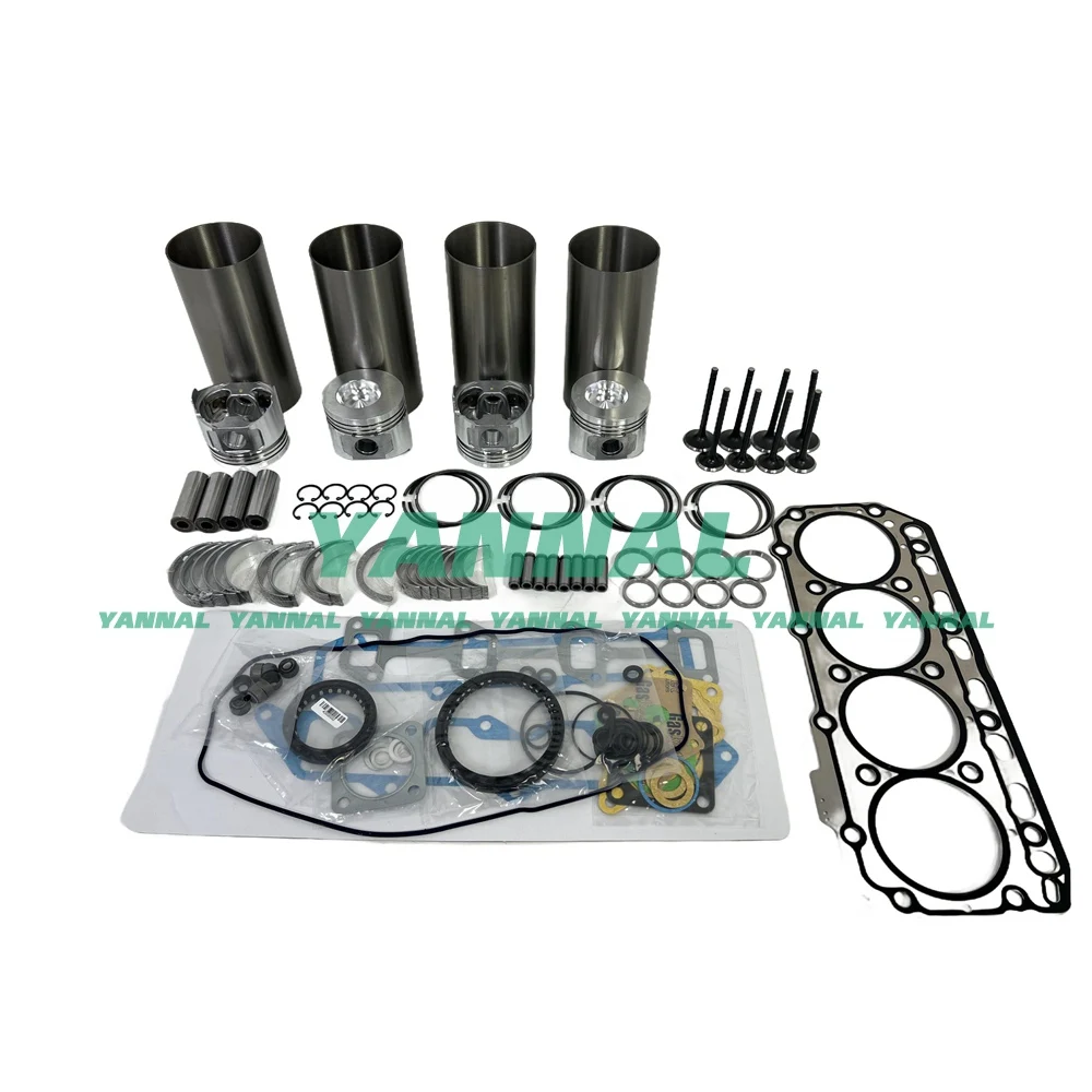 Good Quality 4TN84E 4TN84-RJK Overhaul Rebuild Kit for Yanmar Engine John Deere 1070 tractor