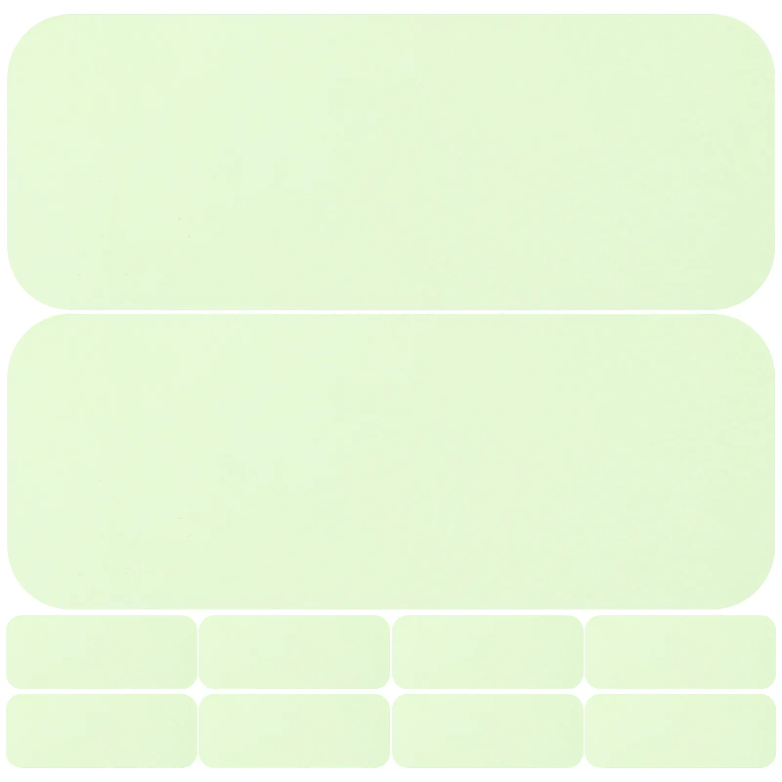 

1 Sheet Night Luminous Switch Sticker PVC Glow Decal Non-Scratch Wall Protection Light Decor for Bedroom Sticker
