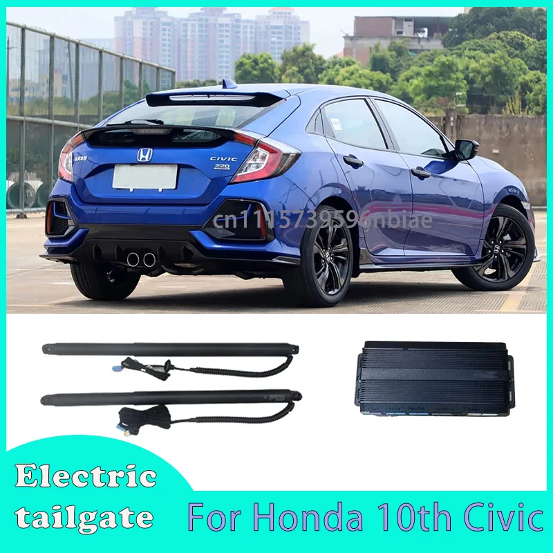 Electric tailgate For Honda Civic 2016-2021 Hatchback Automatic Induction Rear Door Lift Retrofit Power Tailgate kick sensor