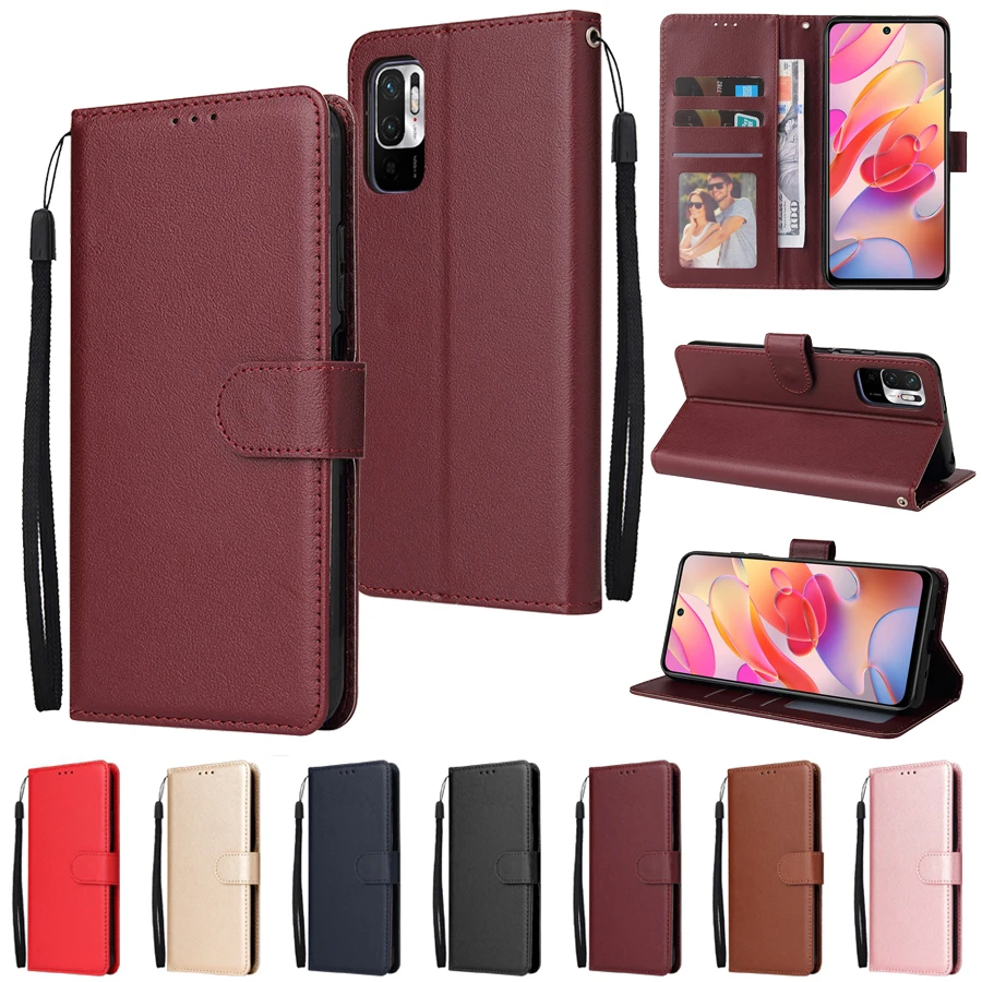 Wallet Leather Case For Xiaomi Redmi 10 10A 9 9A 9C 9T 8 8A 7A Note 11 11S 11 Pro 10S 10 Pro 9 Pro 8 7 Mi Poco X3 M4 Pro F3 11T