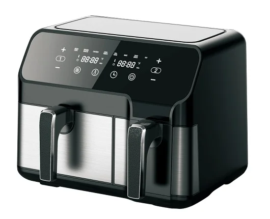 

2026 New Model Multi-functionalPopular Digital Smart Electric Industrial Cooker Custom Double Zone air Fryer Oven Custom Oil Fre