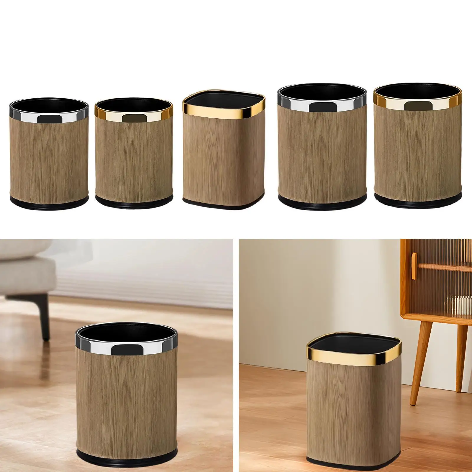 

Мусорный бак, корзина для мусора, стильный декоративный современный мусорный бак, мусорный бак для ванной комнаты, дома, кухни, прачечной, гостиной