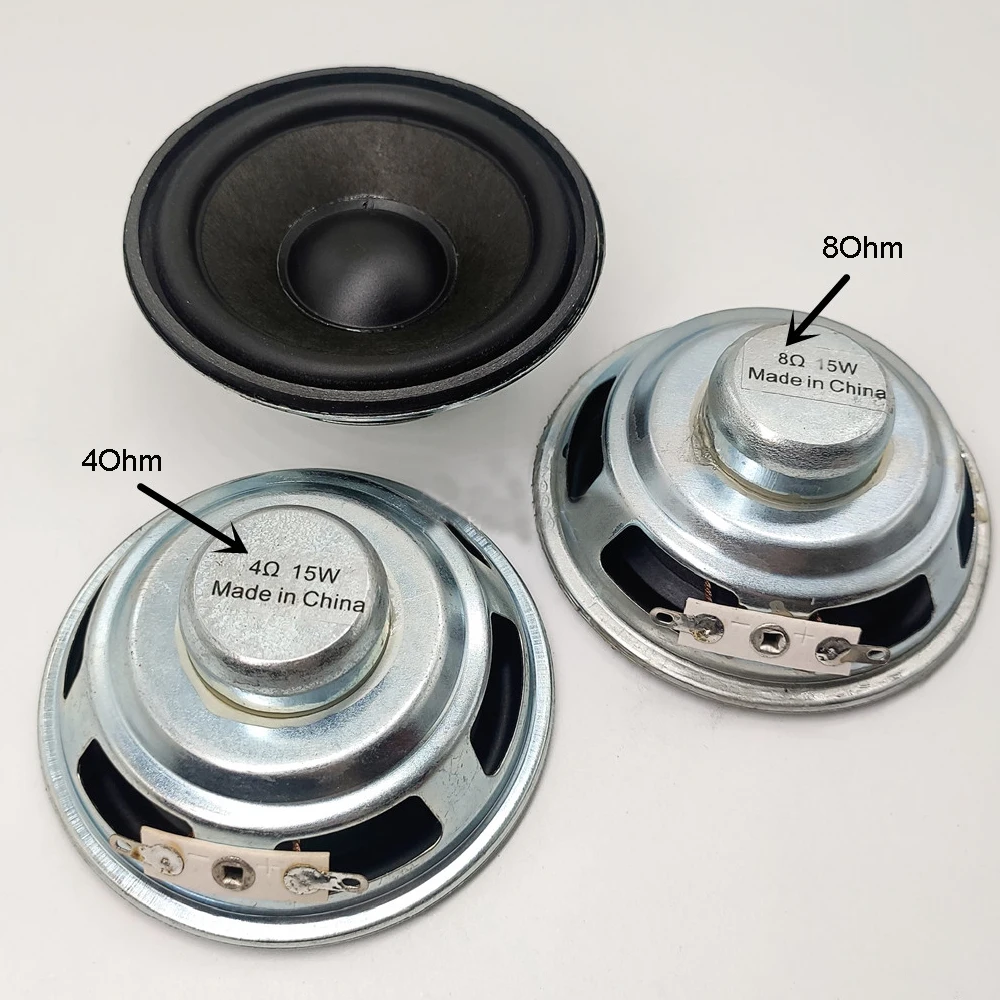 

3" 4Ohm /8Ohm 15W speaker Circular neodymium magnets 3 inch 77mm Desktop Speakers Full Range Bluetooth Audio Speakers 1pcs