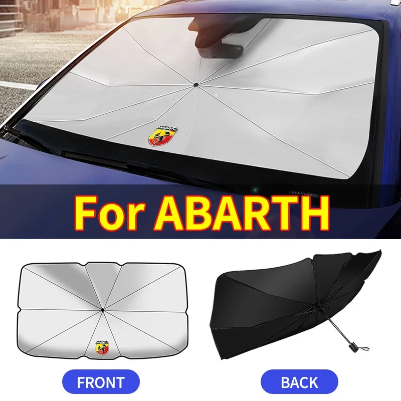 

Солнцезащитный козырек на лобовое стекло автомобиля, солнцезащитный козырек для окна автомобиля для Abbas Abarth Punto 124/125/500 Stilo Ducato, автомобильные аксессуары