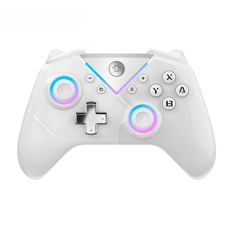 CM-617 Wireless Game Controller 6-Axis Gyroscope Hall Trigger Vibration Motor Remote Control BT 4.0 Organic Light Emitting Diode