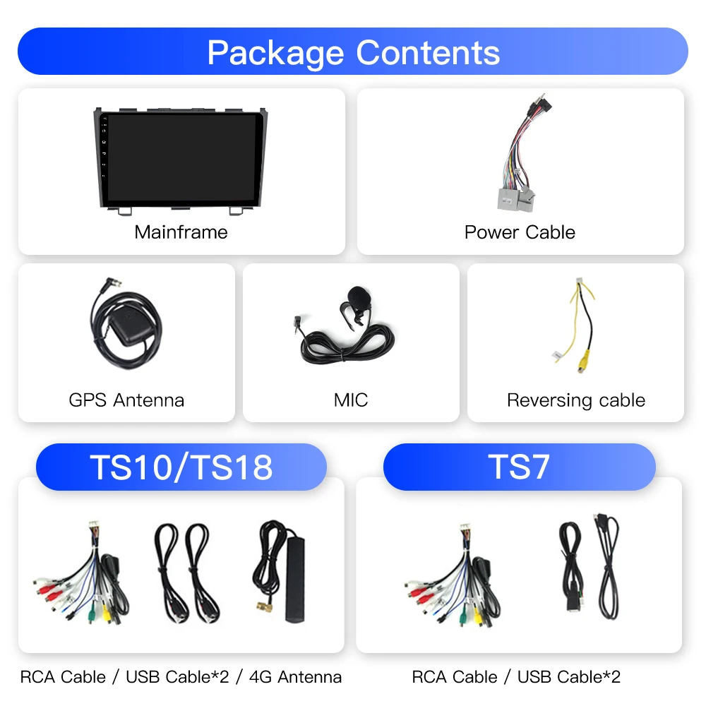 NaviFly For Honda CR-V 3 RE CRV 2006-2012 Android 14 Car Radio 2 Din Multimedia Video Player Navi GPS Stereo RDS 2K QLED screen