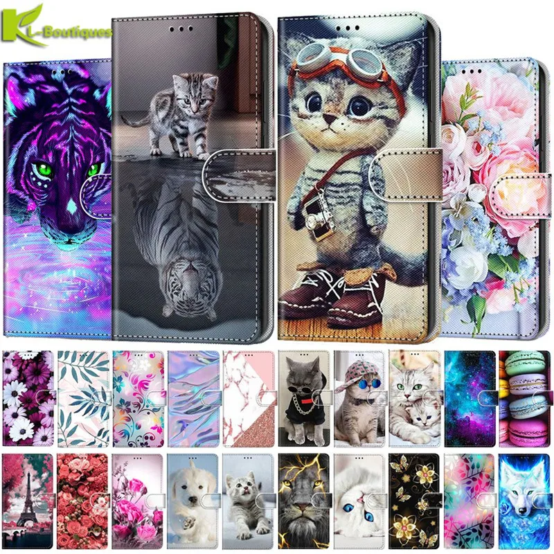 Redmi Note 11S Cover For Xiaomi Redmi Note 11S Case Painted Leather Flip Case for Xiaomi Redmi Note 11 Pro Note11 S Phone Cases