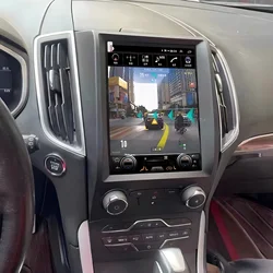 Carplay Radio Audio Tesa- For Ford Edge 2015 2016 2017 - 2019 1 Din Android Multimedia Player Auto Touch Screen Stereo Head Unit
