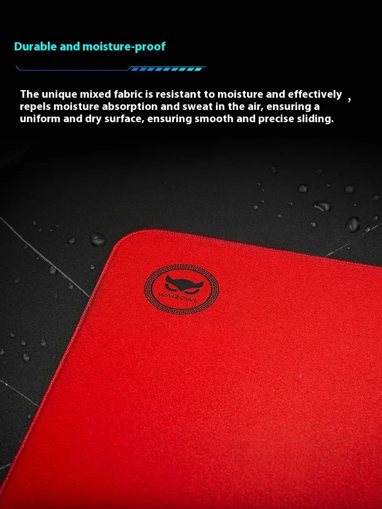 WAIZOWL Falcon Gaming Mousepad Granular Sensation PU Foam Primer Neutral Surface Non-Slip Mouse Pad Super Large For Gamer Gifts