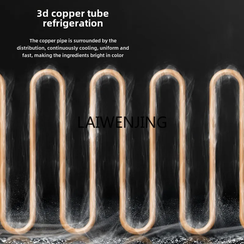 SGF Horizontal Island Cabinet Frozen Commercial Large Capacity Supermarket Food Display Cabinet