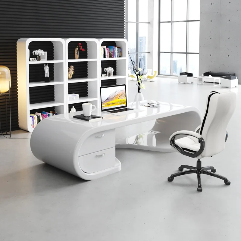 

Office Desk home Furniture Design Strong Mobilier Home Executive Boss Luxury Office table executive office desk