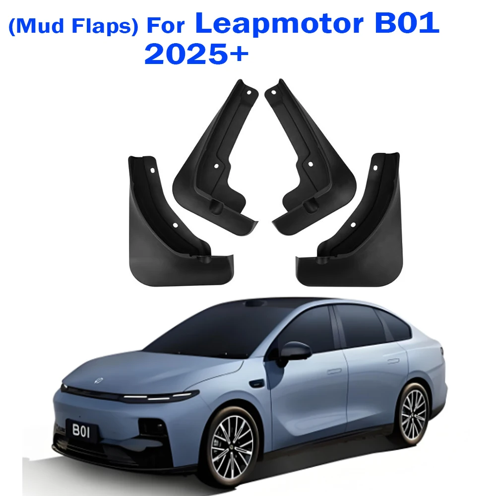 

FOR Leap Motor B01 Splash Guards mudguards Fenders Mudflaps Mud Flaps Mud Guards Front Rear Car Accessories 2025 2026