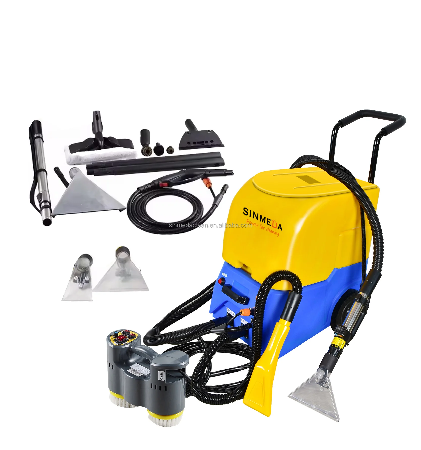 OEM الكهربائية المحمول غسيل السيارات النازع 110 فولت/120 فولت/220 فولت/230 فولت معدات التنظيف مولد بخار منظف السجاد لغسيل السيارات #3